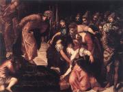 Tintoretto: Esther before Ahasuerus - Eszter Ahasuerus előtt 